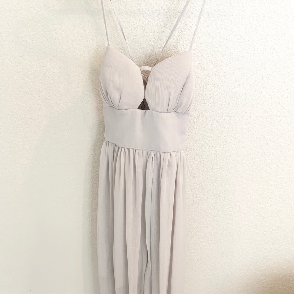 Grey BCBG dress. Brand new with tags. Never worn.